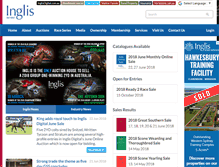 Tablet Screenshot of inglis.com.au