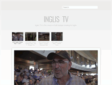Tablet Screenshot of inglis.tv