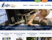 Tablet Screenshot of inglis.org